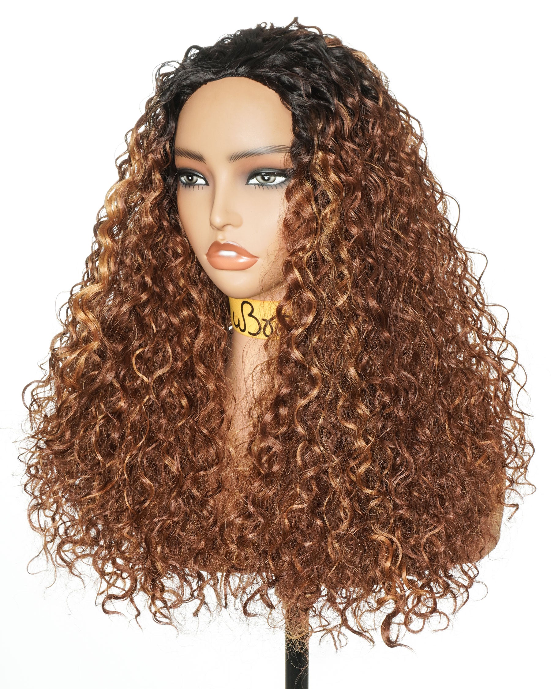 20" Curly Hair Half Wig