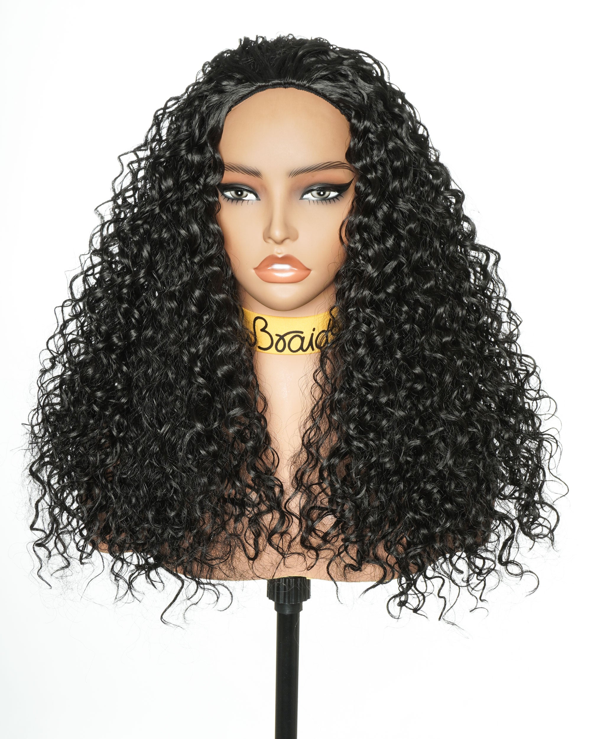 20" Curly Hair Half Wig