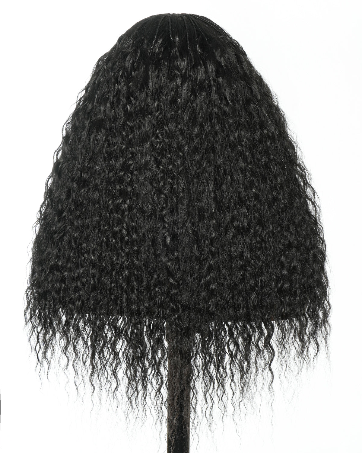 22" Lace Frontal Super Wave Boho Braided Wig