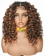 uBraids 14" Deep Wave Knotless Boho Box Braided Wig