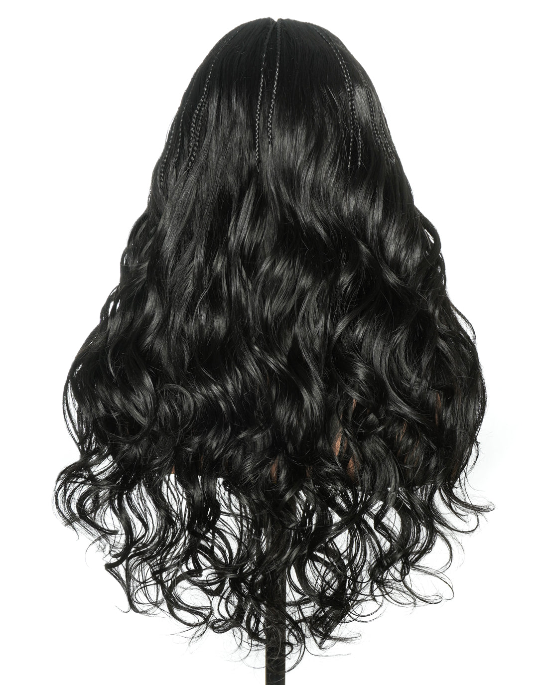 22" Lace Frontal Body Wave Boho Braided Wig