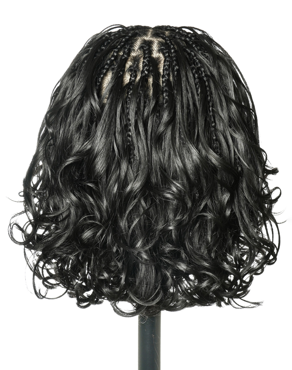 12" French Curls Full Lace Boho Box Braided Wig