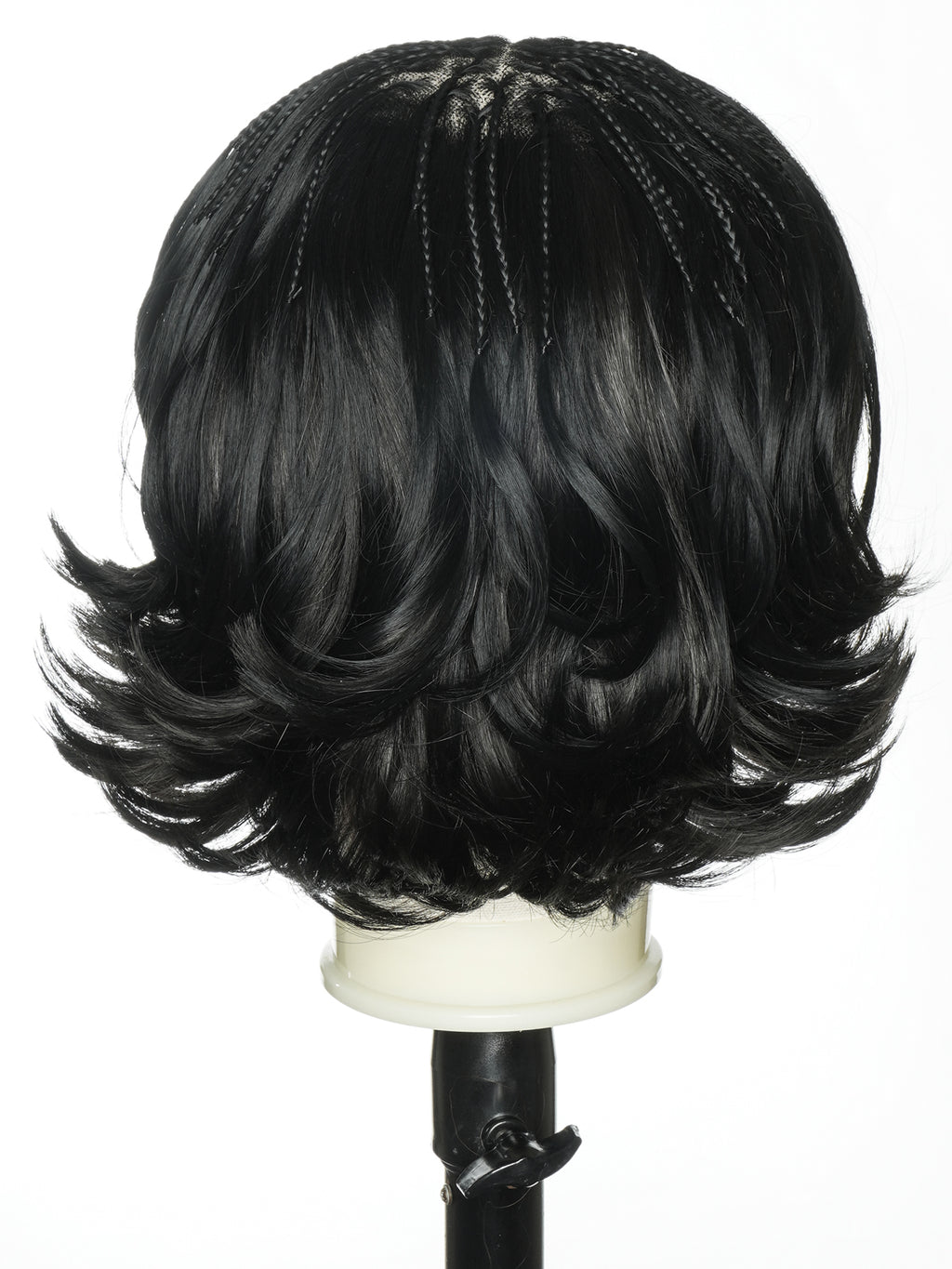 12" French Curls Lace Frontal Bobo Braided Wig