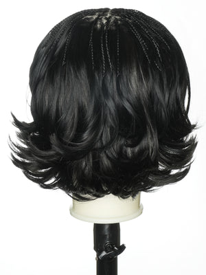10" French Curls Lace Frontal Bobo Braided Wig