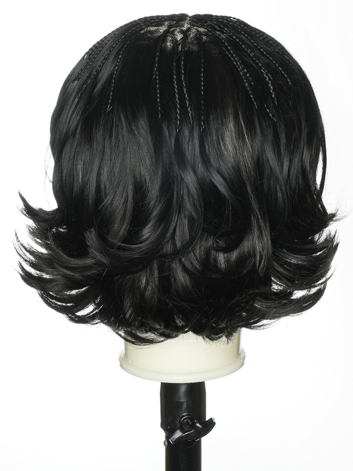 12" French Curls Lace Frontal Bobo Braided Wig
