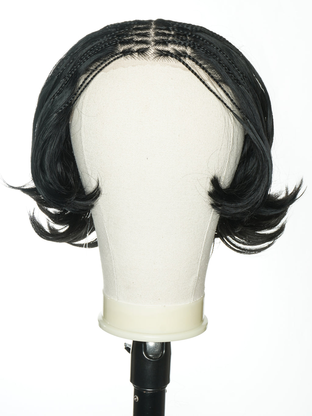 12" French Curls Lace Frontal Bobo Braided Wig