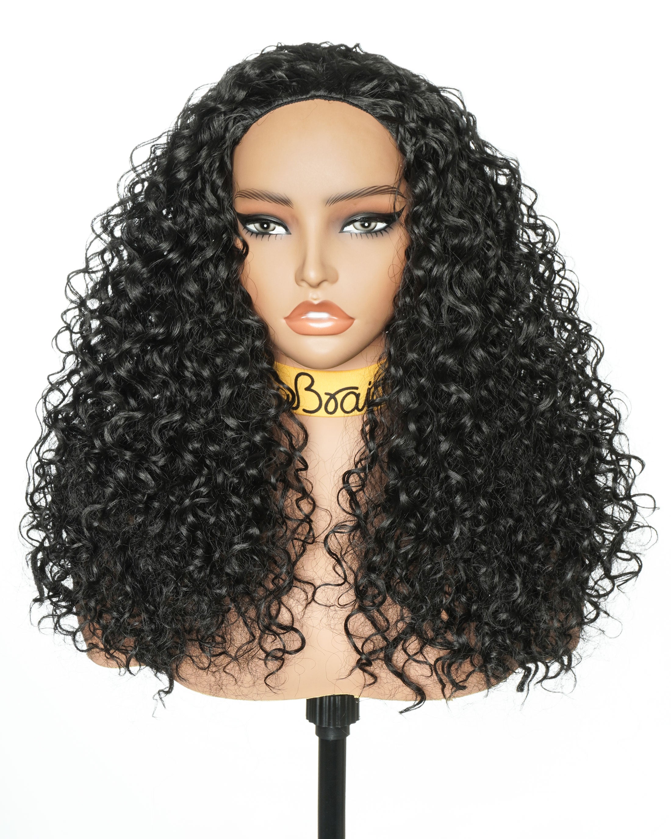 20" Curly Hair Half Wig