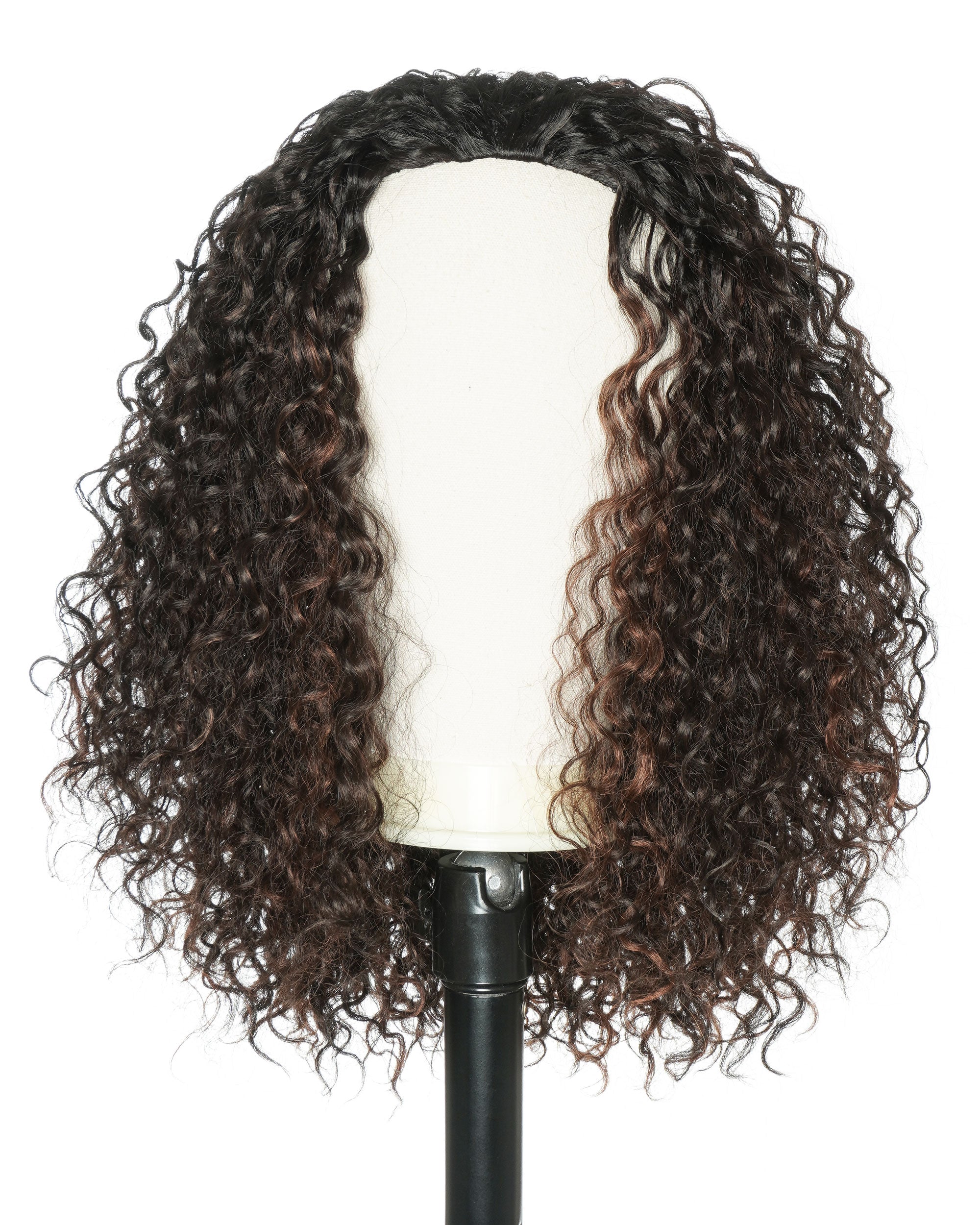 20" Curly Hair Half Wig