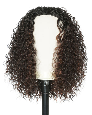 20" Curly Hair Half Wig