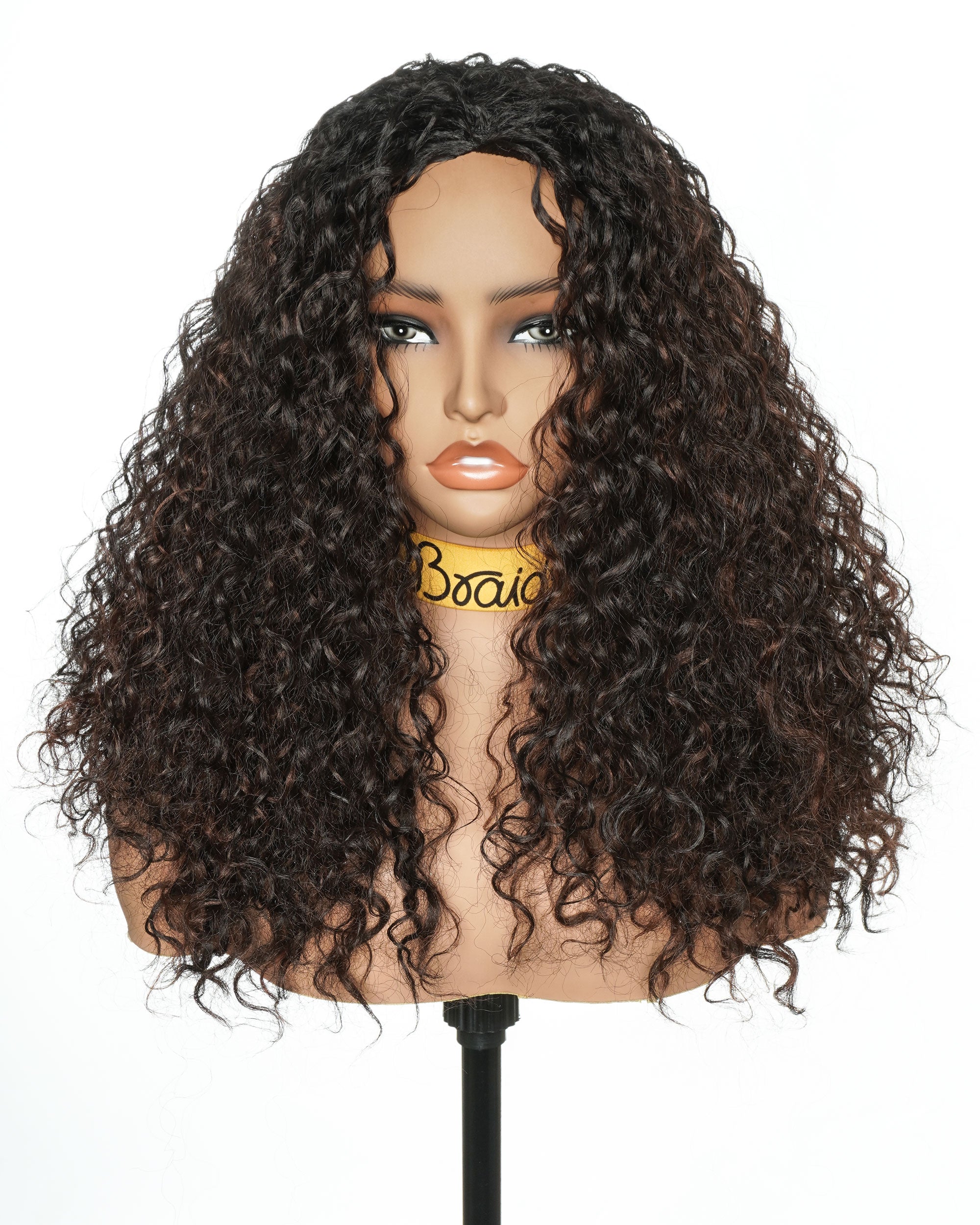 20" Curly Hair Half Wig