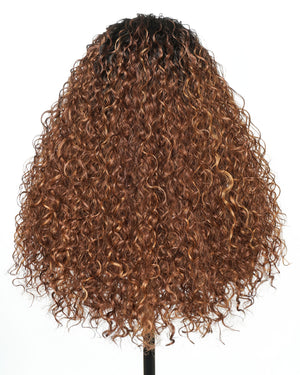 20" Curly Hair Half Wig