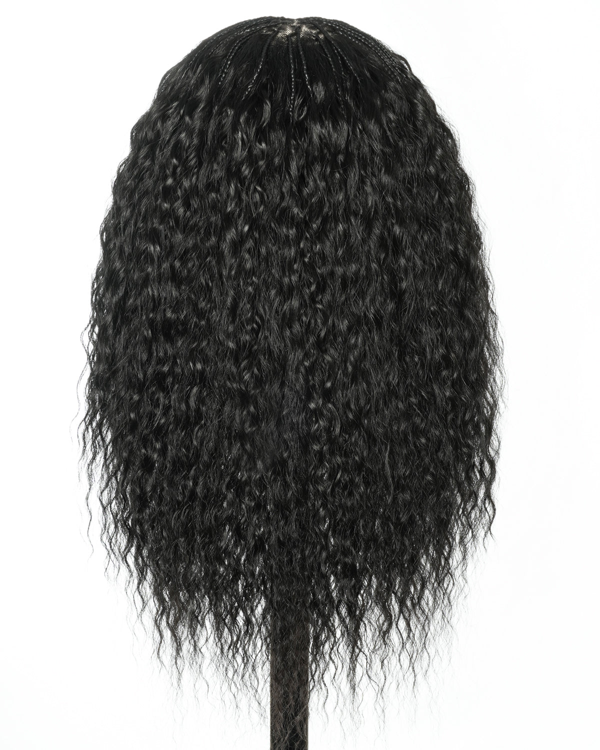 22" Lace Frontal Super Wave Boho Braided Wig