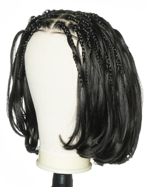 12" French Curls Blend Human Hair Boho Box Braided Wig