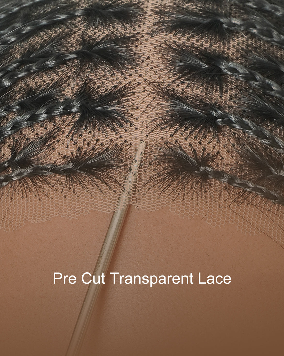 30" Lace Frontal Boho Braided Wig