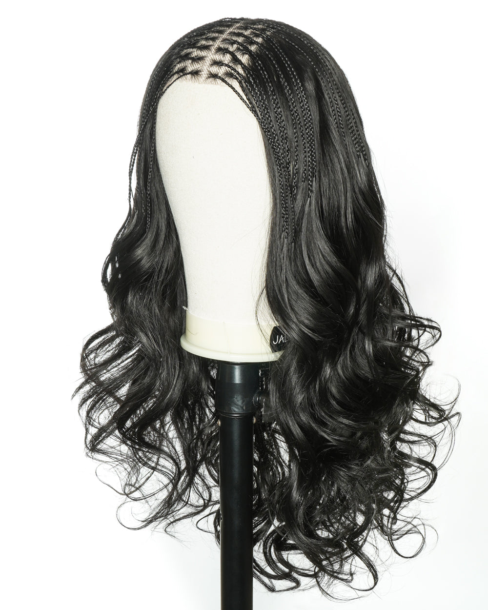 22" Lace Frontal Body Wave Boho Braided Wig