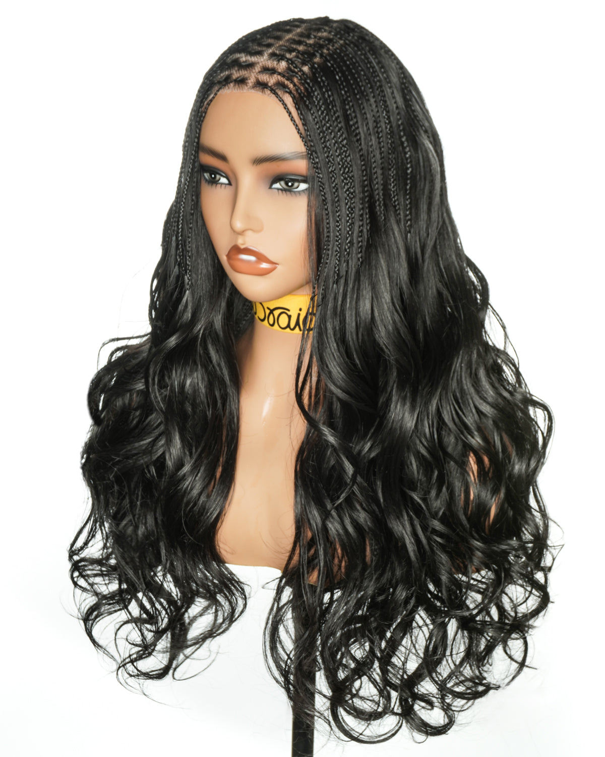22" Lace Frontal Body Wave Boho Braided Wig