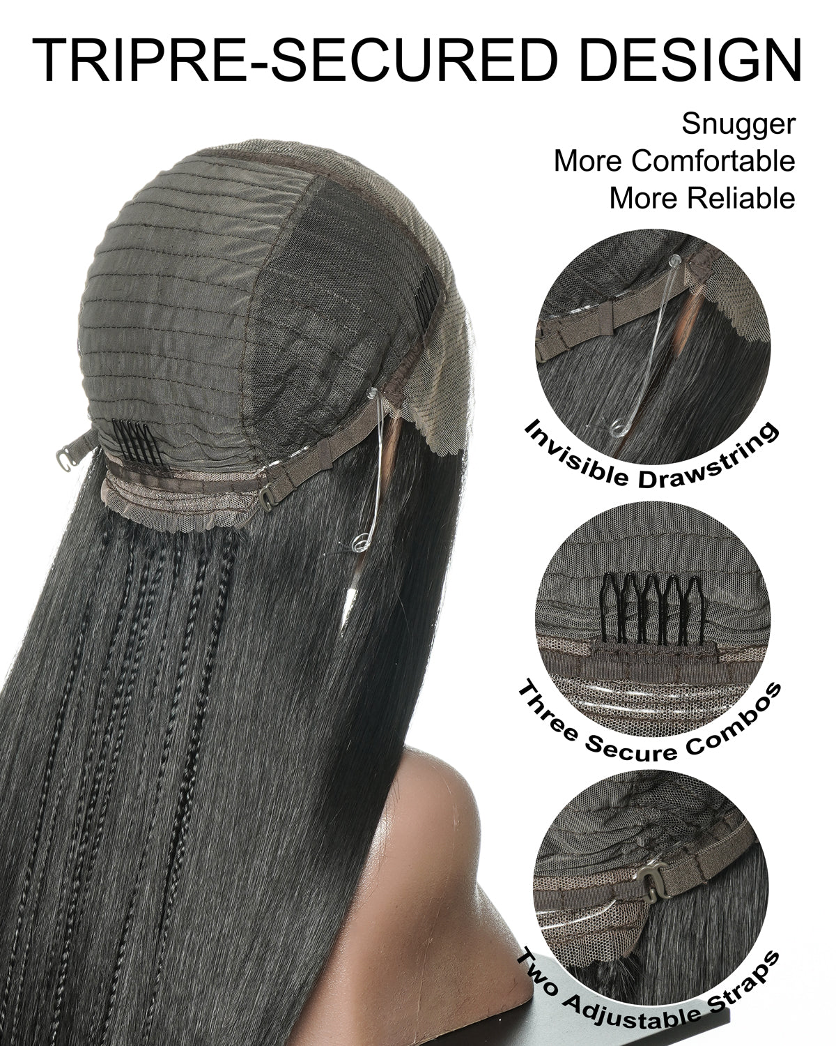 30" Lace Frontal Boho Braided Wig